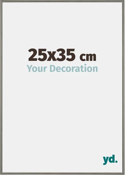 Your Decoration - Fotolijst 25x35 cm - Aluminium - Mercury Structuur - New York