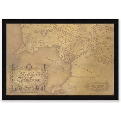 Lord Of The Rings Rohan And Gondor Entrance Mat