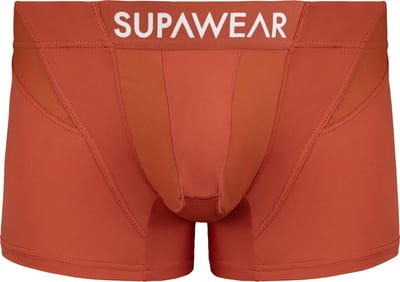 SUPAWEAR Vortex Trunk Cranberry - MAAT S - Heren Ondergoed - Boxershort voor Man - Mannen Boxershort