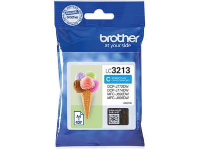 Brother LC-3213C inktcartridge cyaan hoge capaciteit (origineel)