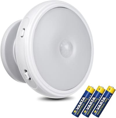 Maclean - LED lamp - PIR bewegingsmelder LED verlichting voor keukenkastje - met 3xAA batterijen