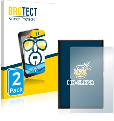 BROTECT - Screenprotector voor Yestel T10 10" - Folie Beschermfolie transparant 2 Stuks