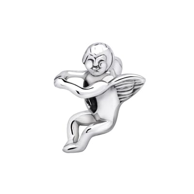 Quiges - 925 - Zilveren - Bedels -Sterling zilver - Beads - Engeltje Kraal Charm - Geschikt – voor - alle bekende merken - Armband Z287