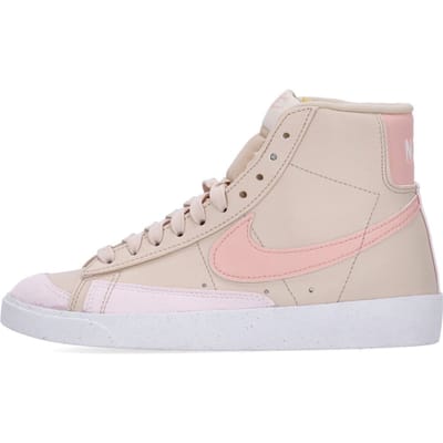 W Blazer Mid 77 Next Nature dameshoge schoen Sanddrift/arctic oranje/licht zachtroze