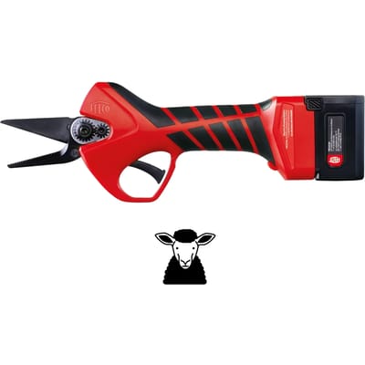FELCO 834H Professionele Accu Hoefschaar Voor Hoefbekappen - Met 2 Accu's & Display