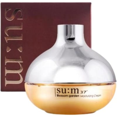 sum37 Blossom Garden Moisturizing Cream - Rich Fermented Hydrating Face Cream for Soft and Supple Skin, 50ml / 1.69 fl oz 50ml brown