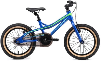 Bikestar - Kinder Mountainbike - 16" - Blauw/Groen