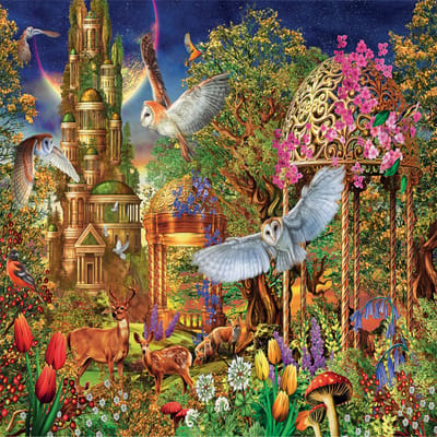 Clementoni - Puzzel - 1500 Stukjes - Woodland Fantasy Garden - Puzzel Voor Volwassenen - High Quality Collection