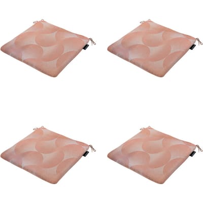 Madison zitkussen napels - 40x40x4,5cm set van 4