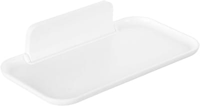 Zelfklevende Wandplank - Opvouwbare Plank - Ruimte Organiseren - Geen Gaten Nodig - 23 x 12 x 4.5 cm - Wit