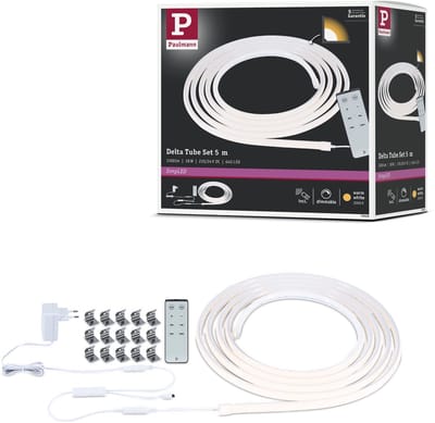 Paulmann SimPLED Delta Tube 5 Meter Warmwit 830 - Met Afstandsbediening - 18W - IP20