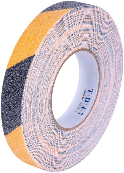 TD47 Antislip Tape 25mm x 18,3m Geel/Zwart