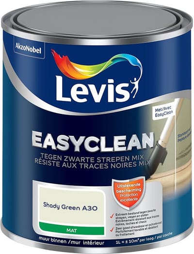 Levis - Easyclean Tegen Zwarte Strepen Mix - Shady Green A30 - Mengverf - 1 L