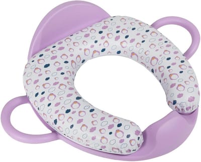 Unyqoos® Comfortabele en veilige toiletverkleiner voor jonge kinderen met rugleuning