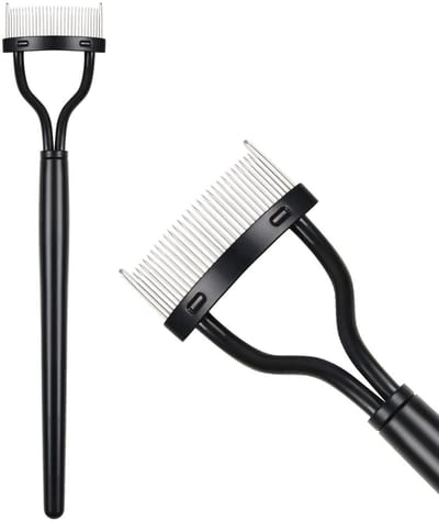Dailygoods- Wimperkam Metalen Tanden - Wimperborstel - Wimperseparator - Make-up Tool - Oogwimpers - Klontervrije Mascara