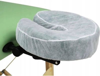 Wegwerp Hoofdsteunhoesjes met elastiek - Face rest covers - Disposable