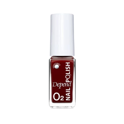 Dependcosmetics | O2 | Nagellak | zuurstofdoorlatend | Bordeaux | 820 | 5ml