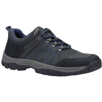 Cotswold Heren Toddington Lace Up Nubuck Leren Schoen (Marine)
