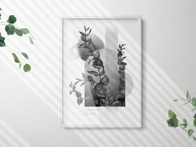 Coloray Witte Fotolijst - Elegante Witte Fotolijst - 50x70 cm - Lijst Voor Foto’s - Fotolijst Modern Wit - Moderne Fotolijst - Fotolijst Voor Slaapkamer - Strakke Fotolijst - Fotolijst Voor Poster Minimalistisch