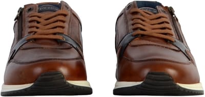Ludic leren sneakers