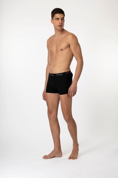 Boxershort Fila 2-pack Zwart+diep - M