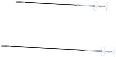 Rioolbaggergereedschap - Ontstoppingsset - Afvoer Reinigen - Flexibele As - 160 cm - Zwart