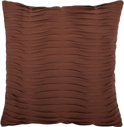 Pleated Cappuccino Kussen | 45 X 45 | Sierkussen Voor Woonkamer Of Slaapkamer