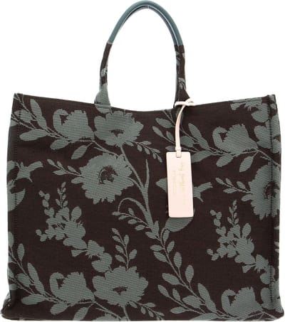COCCINELLE Schoudertas Handtas Never Without B. Flow. Jacq Handbag Flower Mul. Coff / K. Gree Veelkleurig