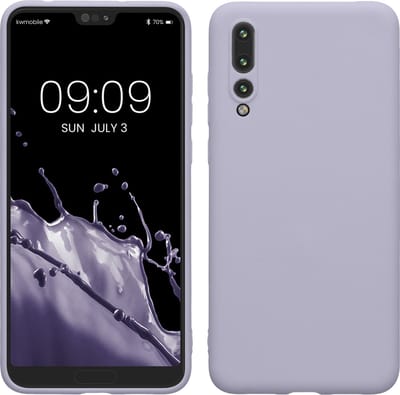 kwmobile telefoonhoesje geschikt voor Huawei P20 Pro - Hoesje voor smartphone - Back cover in pastel-lavendel
