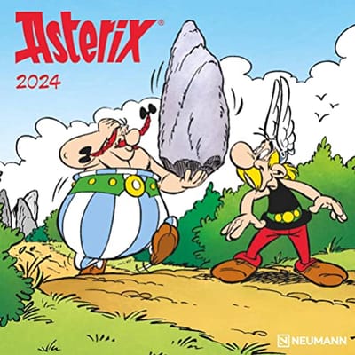 Wandkalender 2024 - Cartoon - 30x30 cm - Humoristische Illustraties