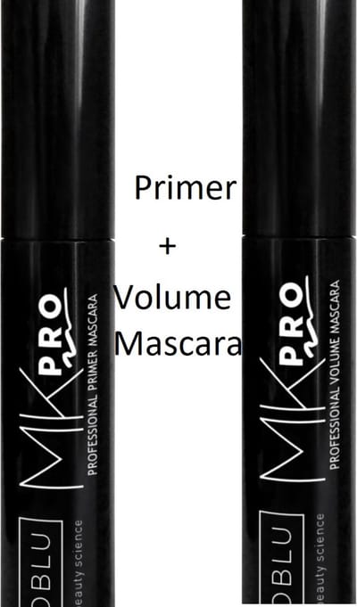NIOBLU - MKpro- Volume - Mascara - & - Mascara - Primer - Duo