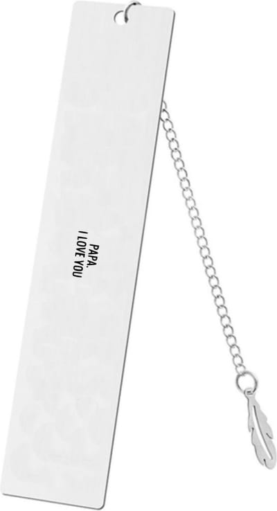 Akyol - papa i love you boekenlegger - Papa - de liefste vader - vaderdag cadeautjes - vaderdag - cadeau - verjaardagscadeau - verjaardag - kado - geschenk - gift - vader artikelen