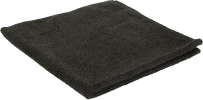 Microvezeldoek Prof gebreid zwart 40x40 cm ca. 350 g/m² – Set van 5 stuks