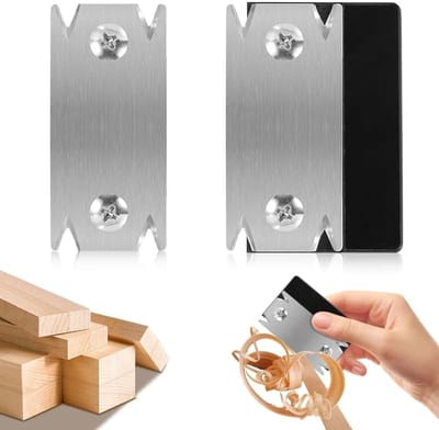 Veneer Cutter met Reserveblad voor Houtbewerking, Ideaal voor Houten Randen, Trimmen en Boren van PVC en ABS