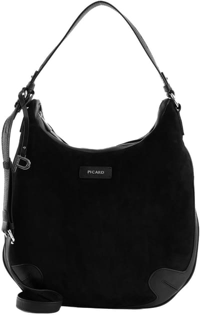 PICARD schoudertas Highlands Handbag Black Combi zwart