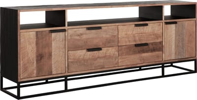 DTP Home TV meubel Cosmo No.3 teakhout – 200x40x75 cm