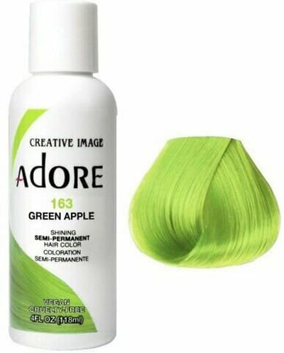Adore Semi Permanent – Hair Dye 163 Green Apple 118ml
