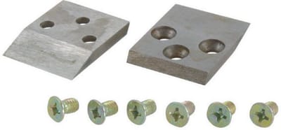 Excellent Reservemessen - 5 x 6 x 2 CM - 2 Stuks - Voor de Hoeftang - Mesjes