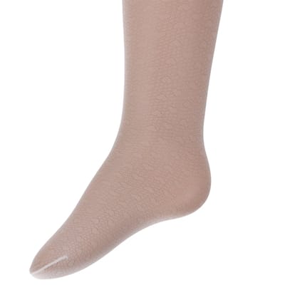 Ewers - Babypanty ivoor met hartjes - 40 DEN - maat 74
