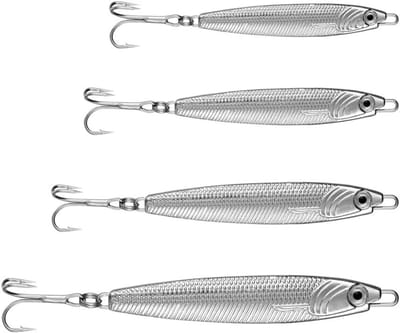 Cocoplus -Visserij Spinner Lokazen - Vissen - Zeevisaccessoires - Makreel Kabeljauw Baars - Geschikt voor meeste vissoorten - 20g 30g 40g 60g