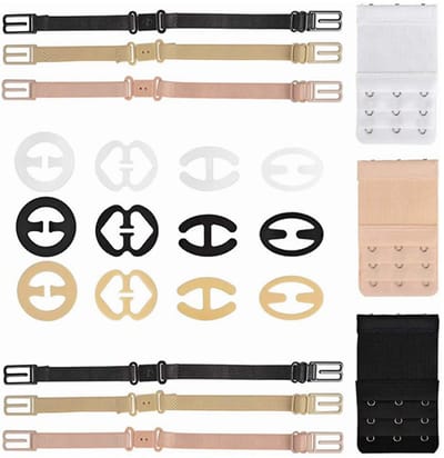 Verlengstuk voor beha, verlengstuk, beha-verlenger, elastische verlenghaakband, nylon beha-bandverlengers voor vrouwen, meerdere maten beschikbaar,Stijl 28