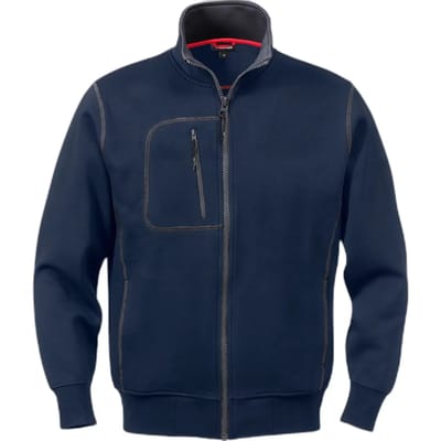 Fristads Sweatjack 1747 Df - Midnight blue - S