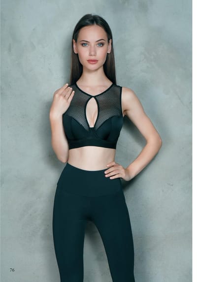 MILENKA - sportlegging - corrigerend - zwart - maat 38