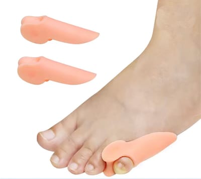 CHPN - Teenspreider - Hallux Valgus - Siliconen - Teencorrector - Spreider - Teen Beschermer - Kleine teen - 1 paar - Universeel - Pijn aan kleine teen
