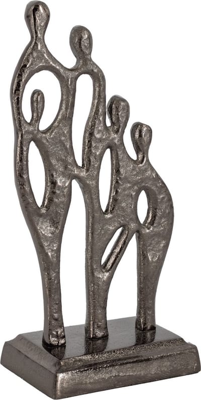 HomeBound by KY | Ornament family zwart | decoratief beeld