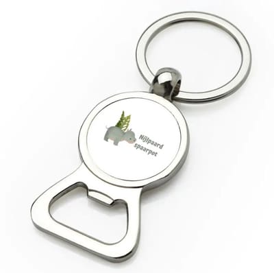 Akyol - nijlpaard flesopener - Nijlpaard - dieren liefhebbers - leuke cadeau voor iemand die van houdt van nijlpaarden - verjaardagscadeau - kado - gift - 9 bij 3 cm