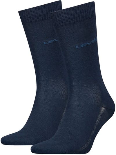 Levi's Herensokken Regular Cut Tencel & Organic Cotton 2-Pack Navy