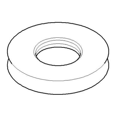 Dornbracht rosette for side valve 092720001-00