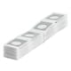 Brady M71EP-5-7593-SL gelamineerde polyester labels zilver | 30,00 mm x 40,00 mm (origineel)