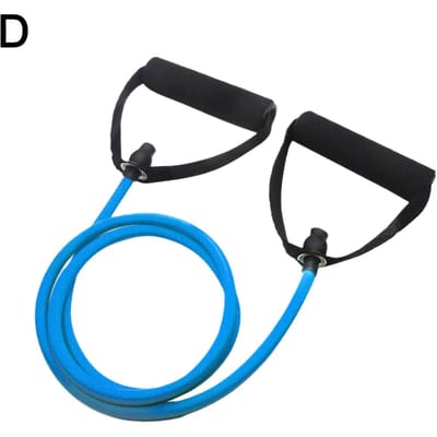 5 Niveaus Weerstandsbanden met Handvatten Yoga Trektouw Elastische Fitness Oefening Tube Band voor Thuis Workouts Sterkte Trainin G7A3 China